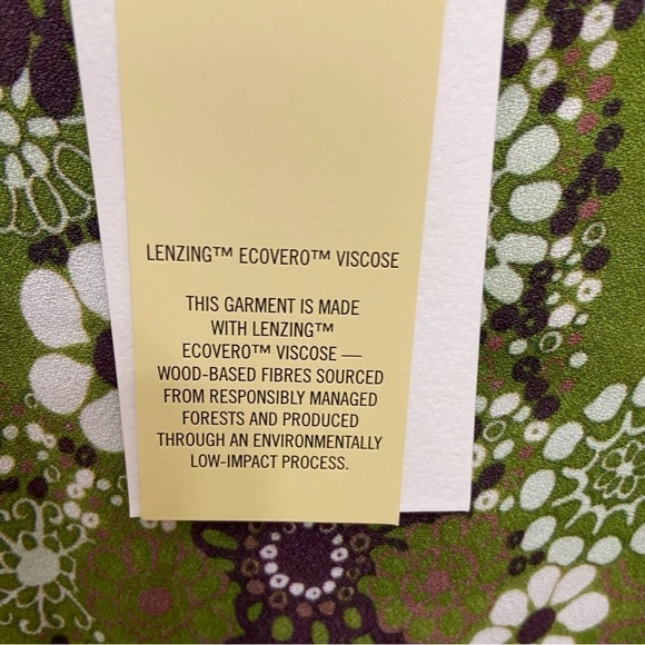 Artizia Wilfred City lights floral mini dress green white sweetheart neckline 8 - Picture 2 of 14